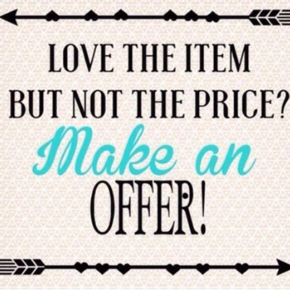 Offers are welcome!!